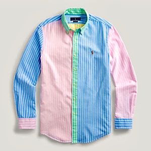 Ralph Lauren “Fun Shirt” - Stripped Oxford